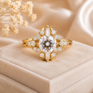 Women’s Engagement Ring – 14K Gold 💍