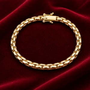 Classic Link Bracelet – 10K Gold