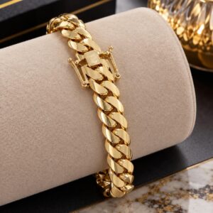10K Gold Cuban Link Bracelet
